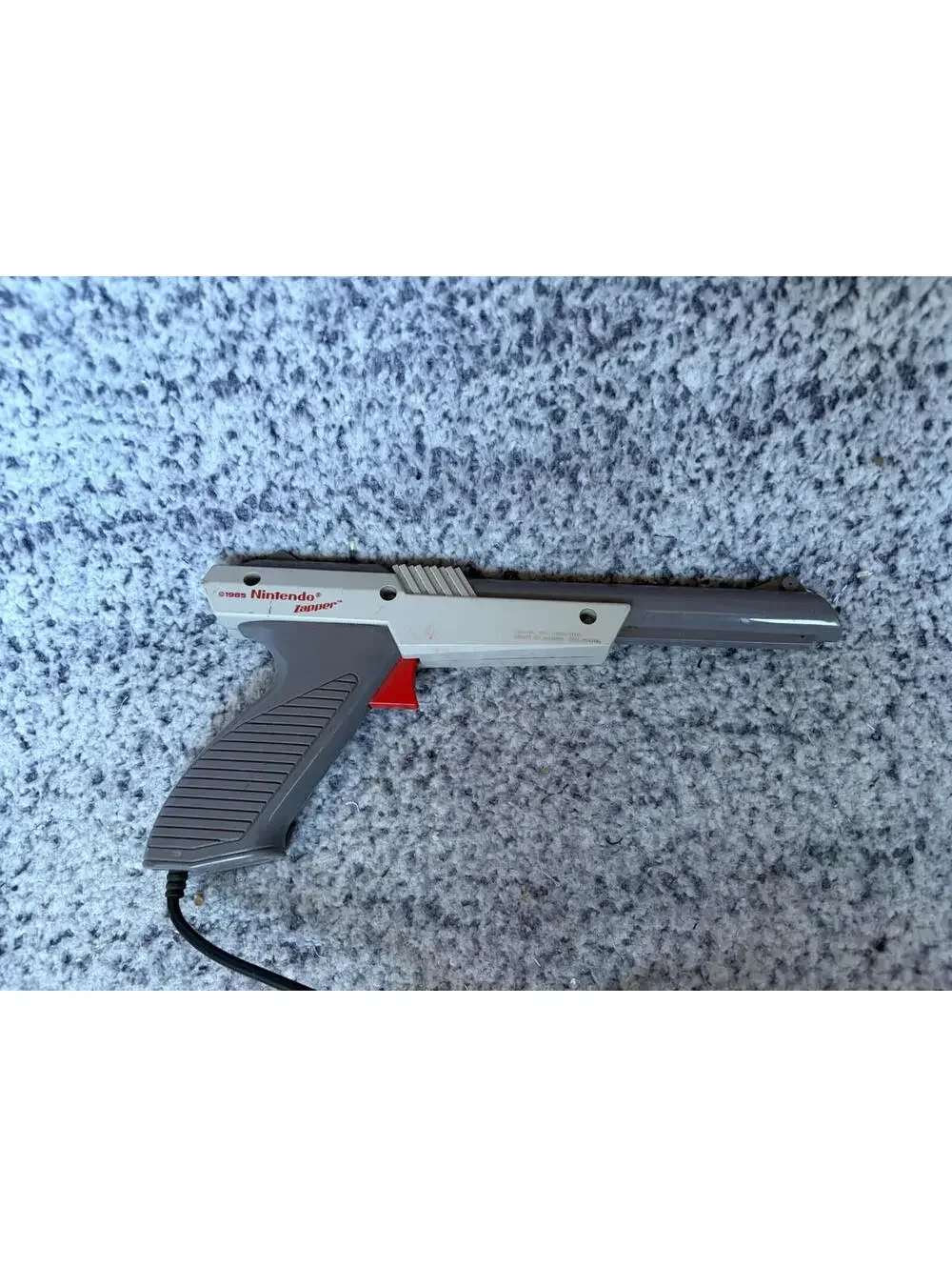 Nintendo NES Controller & Zapper Light Gun OEM Original Bundle Untested